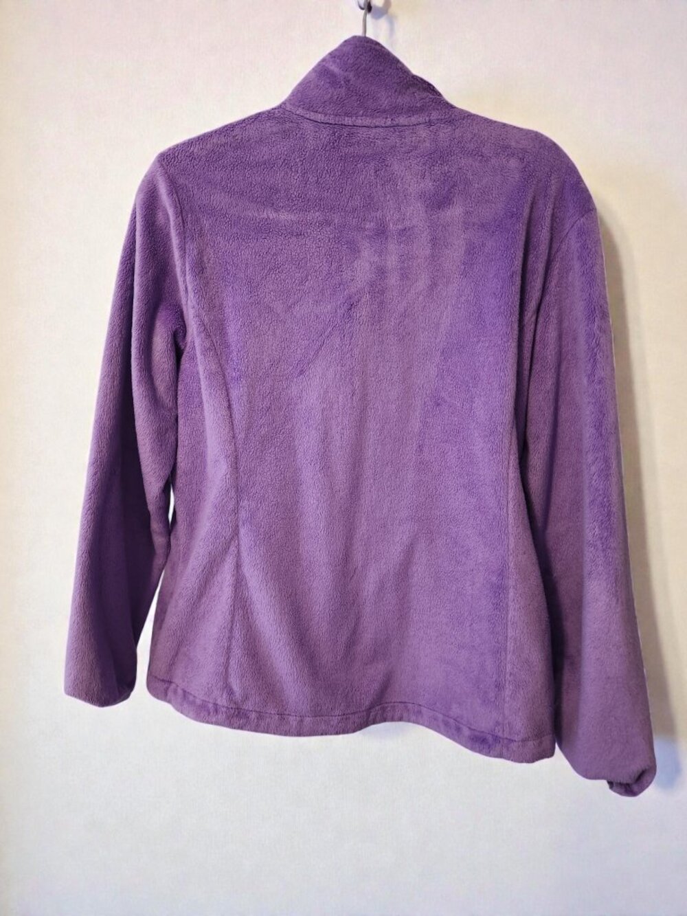 💜 Free Country Fleece Jacket | Size Large | Cozy Zip Up | Soft Warm Layer 💜 - Picture 10 of 11
